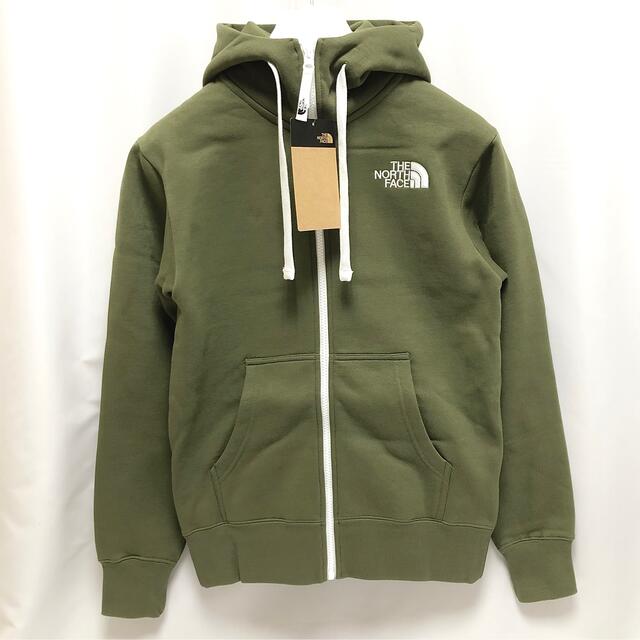 THE NORTH FACE - ノースフェイス リアビュー ジップ フーディ ロゴ