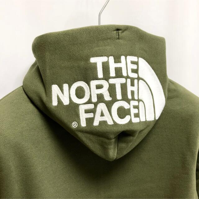 THE NORTH FACE - ノースフェイス リアビュー ジップ フーディ ロゴ