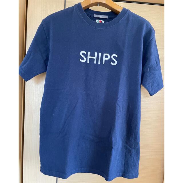 SHIPS(シップス)の★フルーツオブザルーム SHIPS Tシャツ ネイビー レディース 美品★ レディースのトップス(Tシャツ(半袖/袖なし))の商品写真