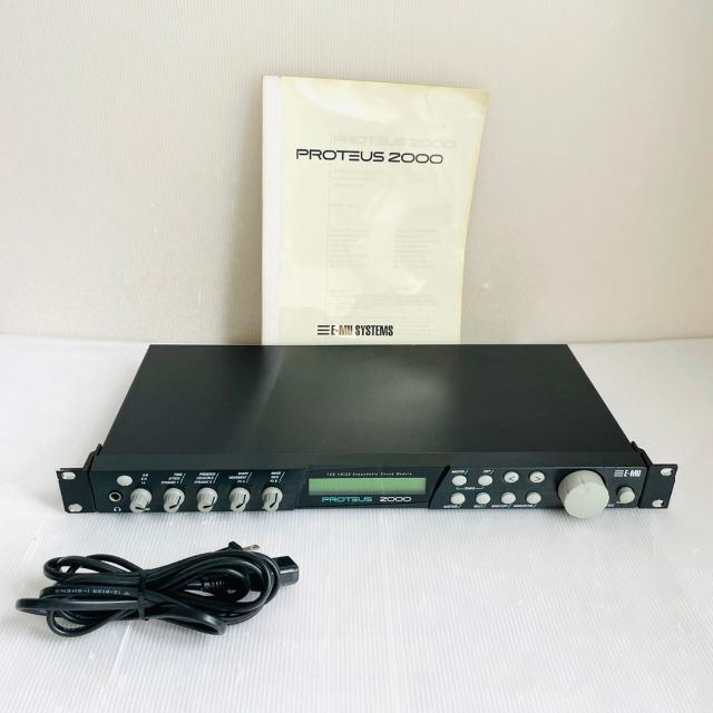 動作品 E-Mu PROTEUS 2000 音源モジュール 固定用ブラケット付き