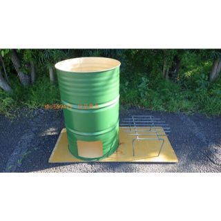 食品輸送用で安心‼︎ドラム缶 焼却炉等 ロストル 草刈り キャンプ