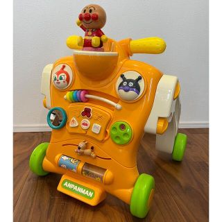 アンパンマン(アンパンマン)の大人気⭐︎　アンパンマン　知育玩具　3way　へんしんウォーカー　押し車　のり車(手押し車/カタカタ)