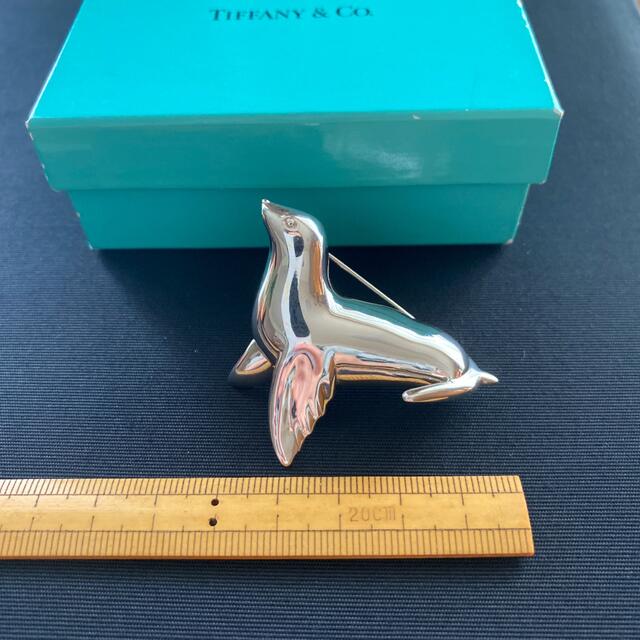 希少 Tiffany ティファニー ヴィンテージ ブローチ アシカ