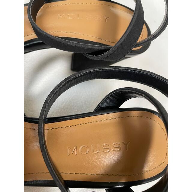 moussy(マウジー)の美品　moussy ポインテッドトゥパンプス　ブラック　ハイヒール　Sサイズ レディースの靴/シューズ(ハイヒール/パンプス)の商品写真