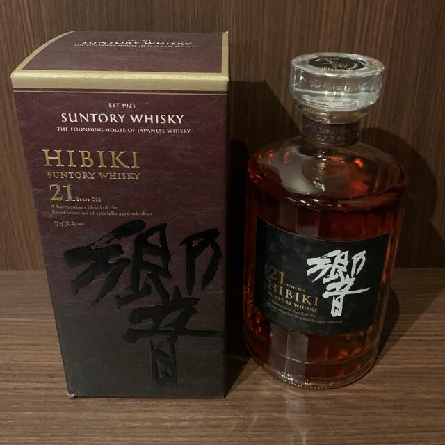 サントリー 響21年(箱付) 700ml - ウイスキー