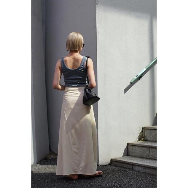 room306 CONTEMPORARY(ルームサンマルロクコンテンポラリー)のangel🦋様専用 Linen Flare Skirt レディースのスカート(ロングスカート)の商品写真