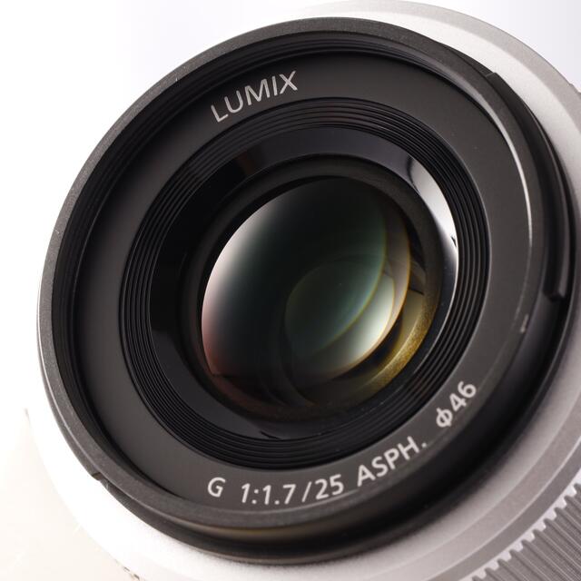 Panasonic(パナソニック)のパナソニックLUMIX G 25mm F1.7⭐️単焦点レンズ⭐️極上美品 スマホ/家電/カメラのカメラ(レンズ(単焦点))の商品写真