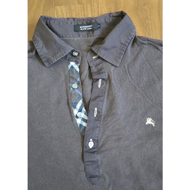 BURBERRY BLACK LABEL(バーバリーブラックレーベル)のBURBERRY BLACKLABEL半袖ポロシャツ メンズのトップス(ポロシャツ)の商品写真