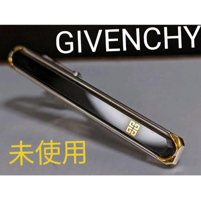 GIVENCHY　ネクタイピン　オニキス，