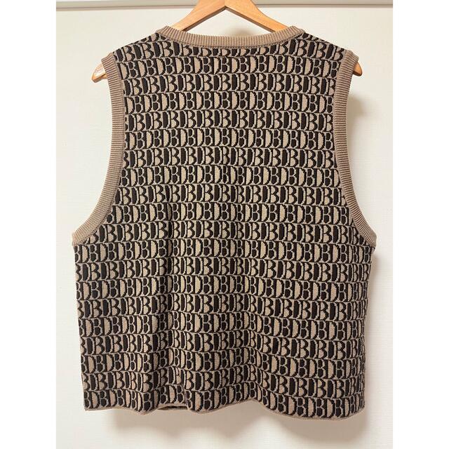 【希少】 doublet monogram jq knit vest 21ss