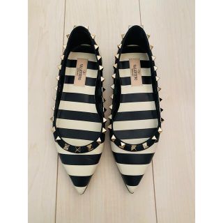 希少✨ ヴァレンティノ VALENTINO フラットシューズ　 バレーシューズ