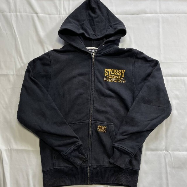 80s【80s USA製】OLD STUSSY Burly Threadsフーディー