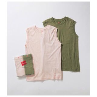 ヘインズ(Hanes)のHanes for BIOTOP】スリーブレスTシャツ(Tシャツ(半袖/袖なし))