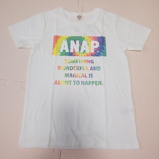 アナップキッズ(ANAP Kids)のANAPKIDS ｽｸｴｱﾀｲﾀﾞｲ 半袖Tｼｬﾂ 130㎝ 新品(Tシャツ/カットソー)