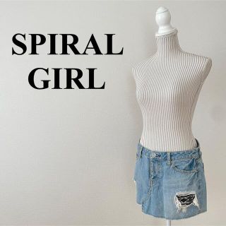 スパイラルガール(SPIRAL GIRL)のスパイラルガール　デニムスカート(ミニスカート)