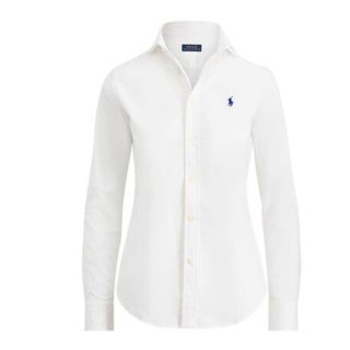 ポロラルフローレン(POLO RALPH LAUREN)のポロ　ラルフローレン　POLO シャツ　スリムフィット　WHITE M(シャツ/ブラウス(長袖/七分))