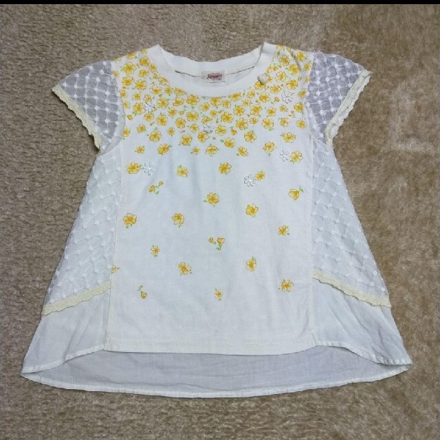 Souris(スーリー)のスーリー カットソー 140サイズ キッズ/ベビー/マタニティのキッズ服女の子用(90cm~)(Tシャツ/カットソー)の商品写真