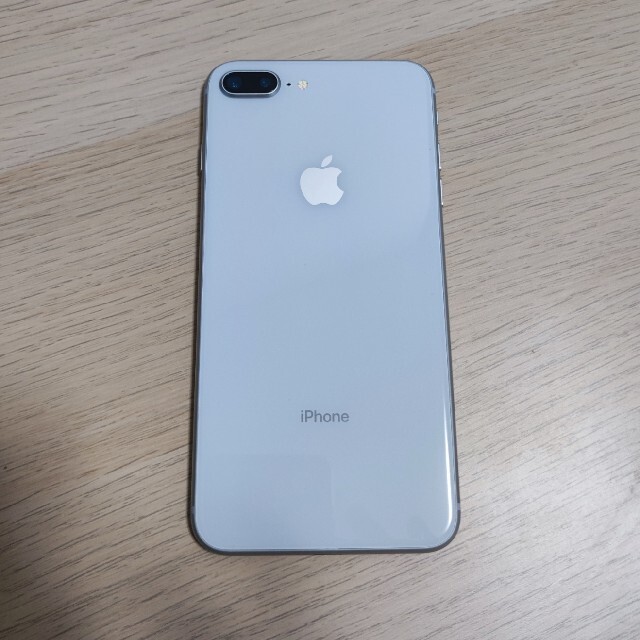 【美品】iphone 8 plus 64gb シルバー