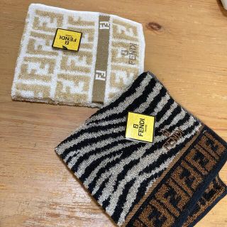 フェンディ(FENDI)のフェンディ　タオルハンカチ２枚(ハンカチ)