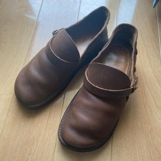 ビルケンシュトック(BIRKENSTOCK)のAURORA SHOES オーロラシューズ　ブラウン　6D(サンダル)