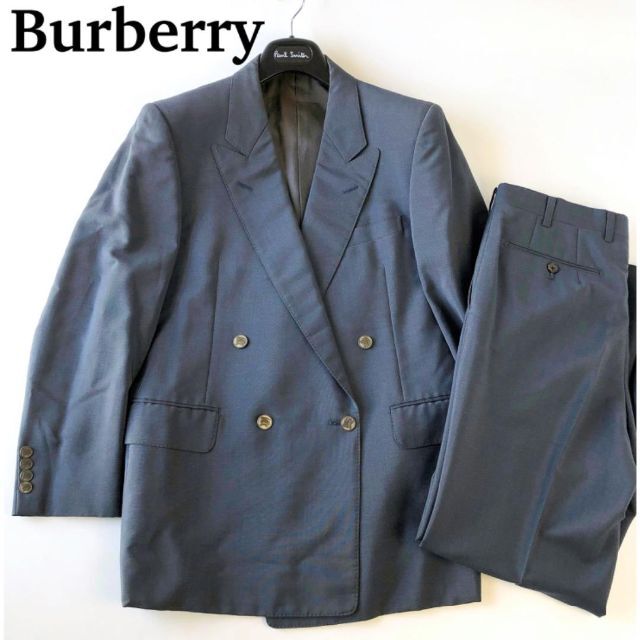 BURBERRY(バーバリー)のBURBERRYバーバリー　スーツ　ダブル　フォーマル　ジャケット　パンツ　上下 メンズのスーツ(セットアップ)の商品写真