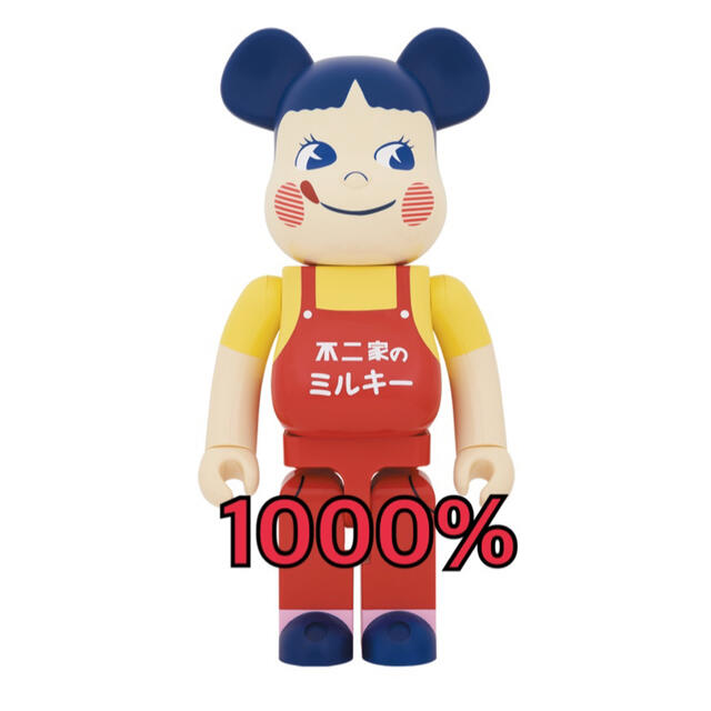 エンタメ/ホビーBE@RBRICK ホーロー看板 ペコちゃん 1000％