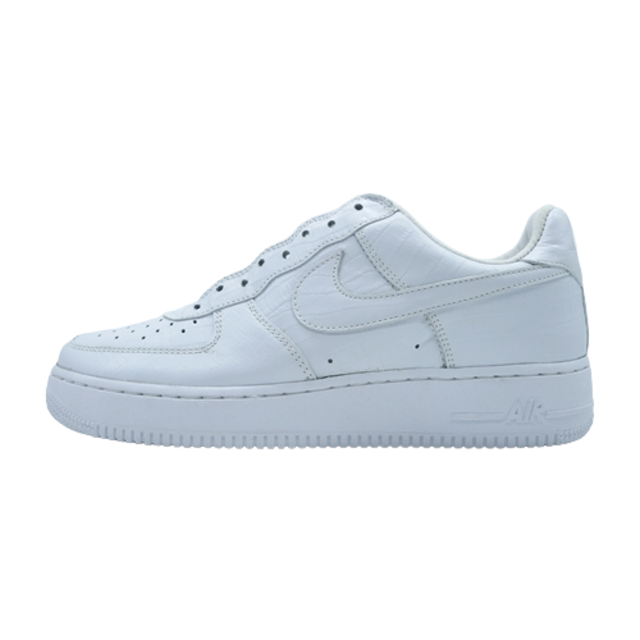 NIKE HTM AIR FORCE1 LO WHITE CROCO305895-111