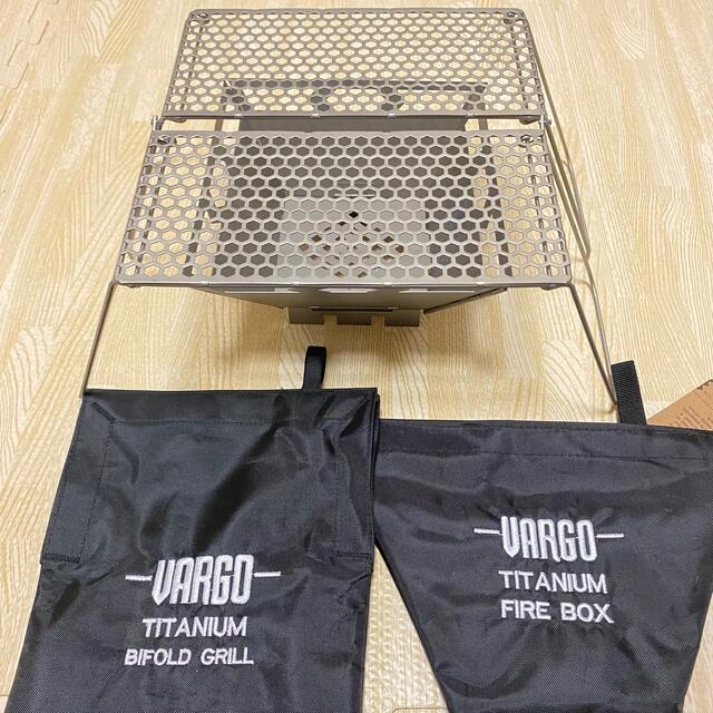 Vargo FireBoxとBifold Grillのセット売り　　バーゴ スポーツ/アウトドアのスポーツ/アウトドア その他(その他)の商品写真