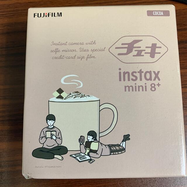 307gカラー富士フイルム instax mini8 プラス ココア(1コ入)
