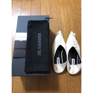 ジルサンダー(Jil Sander)の最終JIL SANDER ジルサンダー　バレエフラットシューズ(バレエシューズ)