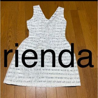 リエンダ(rienda)のrienda リエンダ ワンピース M(ミニワンピース)