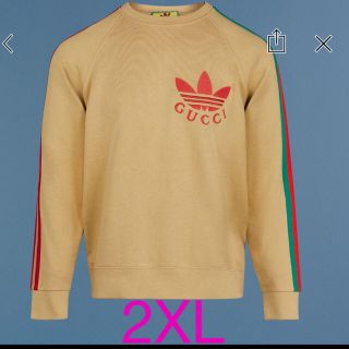 グッチ(Gucci)の【値引き】adidas × Gucci  コットンジャージー　スウェット(スウェット)