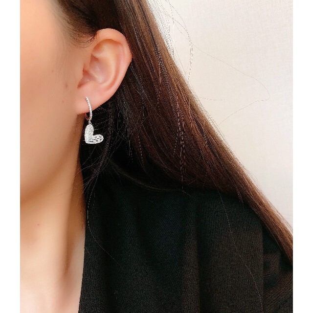 安いそれに目立つ 天然ダイヤモンドピアス0.66ct k18 ピアス - axionex.com