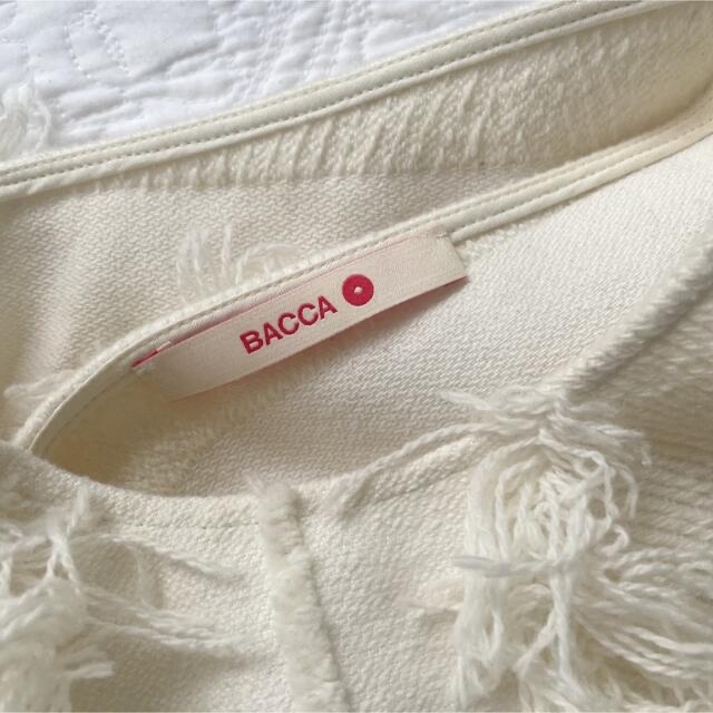 BACCA(バッカ)のBACCAフリンジトップ レディースのトップス(ベスト/ジレ)の商品写真