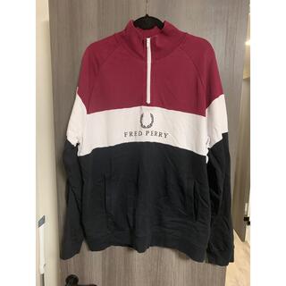 FRED PERRY - fred perry×American ragcie襟付きハーフジップ 