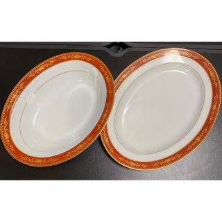 ノリタケ(Noritake)のノリタケ　ゴールドミア　大皿　２枚セット(食器)