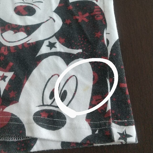 Disney(ディズニー)のゆったりsize130/ミッキー/Tシャツ// キッズ/ベビー/マタニティのキッズ服男の子用(90cm~)(Tシャツ/カットソー)の商品写真