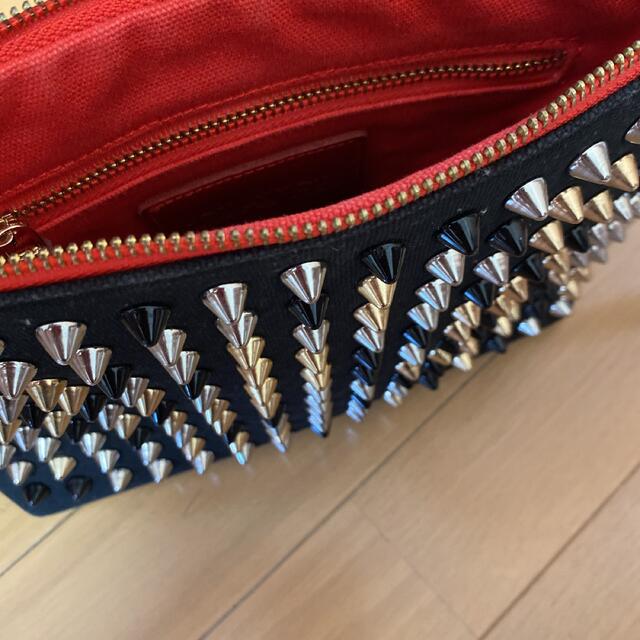 DIAVEL スタッズクラッチバッグ メンズのバッグ(セカンドバッグ/クラッチバッグ)の商品写真