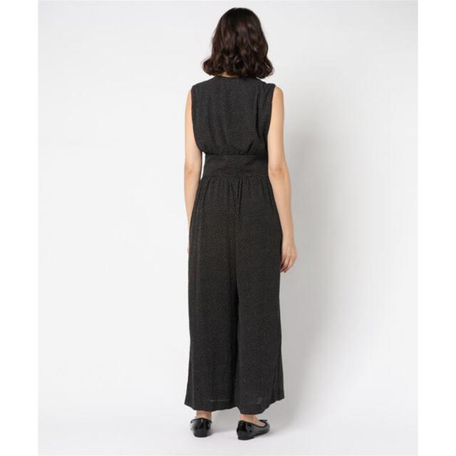 IENA LA BOUCLE ノースリーブ ジョーゼットドットオールインワン | www