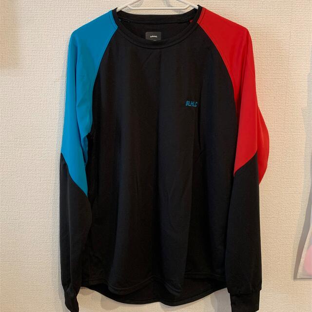 ballaholic(ボーラホリック)の美品　ballaholic 3tone cool long tee メンズのトップス(Tシャツ/カットソー(七分/長袖))の商品写真