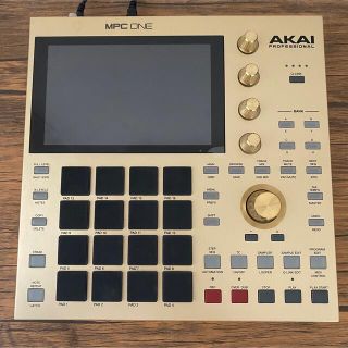 【ほぼ新品】AKAI MPC ONE GOLD EDITION 送料無料(MIDIコントローラー)