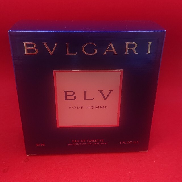 BVLGARI(ブルガリ)の【美品】BVLGARI ブルガリ ブルー プールオム スプレー　30ml コスメ/美容の香水(香水(男性用))の商品写真