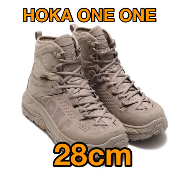 メンズHOKA ONE ONE TOR ULTRA HI 2 WP ベージュ28cm