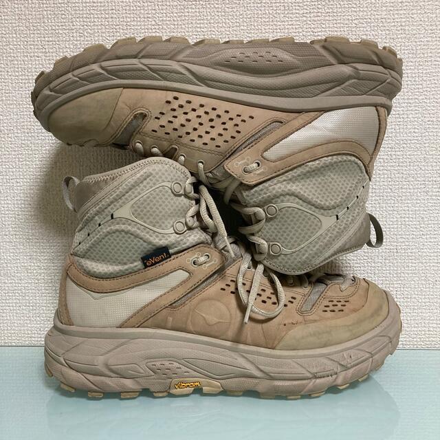 HOKA ONE ONE(ホカオネオネ)のHOKA ONE ONE TOR ULTRA HI 2 WP ベージュ28cm メンズの靴/シューズ(ブーツ)の商品写真