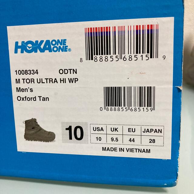 HOKA ONE ONE(ホカオネオネ)のHOKA ONE ONE TOR ULTRA HI 2 WP ベージュ28cm メンズの靴/シューズ(ブーツ)の商品写真