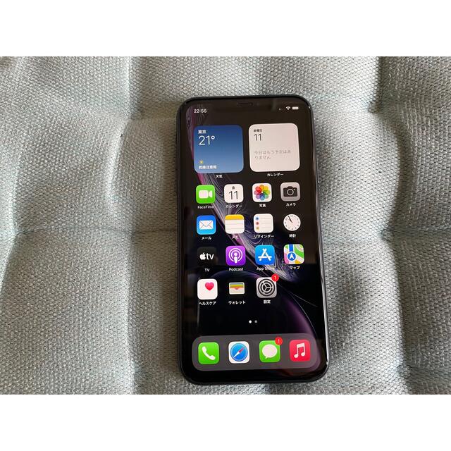 iPhone xr black 美品 simフリー