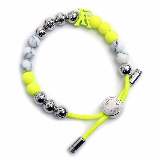 されていま LOUIS ブラスレ モノグラム ビーズ ブレスレット(新品・未