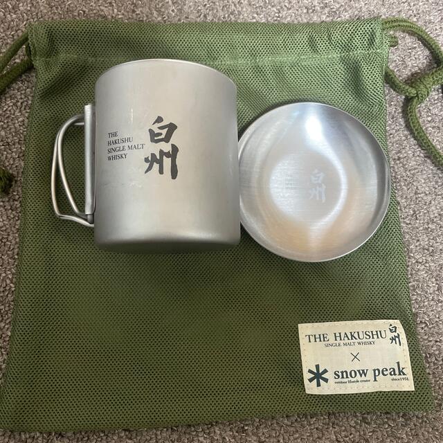 白州 snow peak チタンダブルマグ 300ml サントリー 白州 snow peak チタンダブルマグ 300ml サントリー
