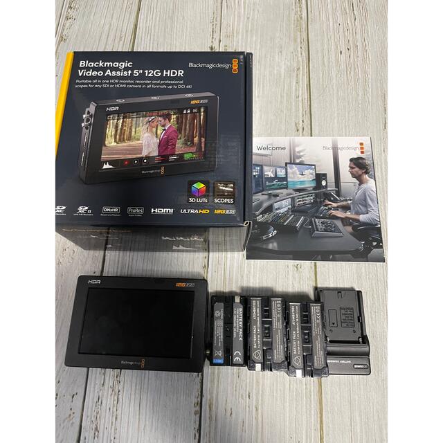公式の Blackmagic Video Assist 5インチ 12G HDR ビデオカメラ 公式の Blackmagic Video Assist 5インチ 12G HDR ビデオカメラ