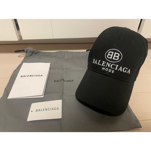 最適な価格 未使用 BALENCIAGA バレンシアガ BBロゴキャップ